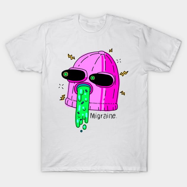 KLADD .migraine T-Shirt by Noxlof